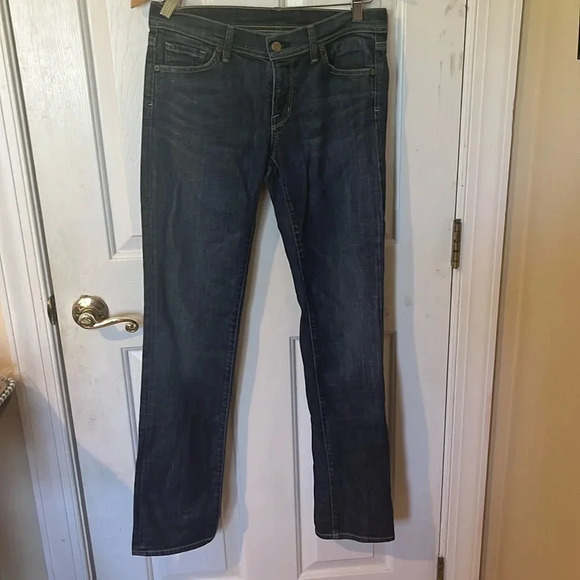 Citizens of Humanity dark wash distressed. women’s jeans size 28 - Picture 1 of 8